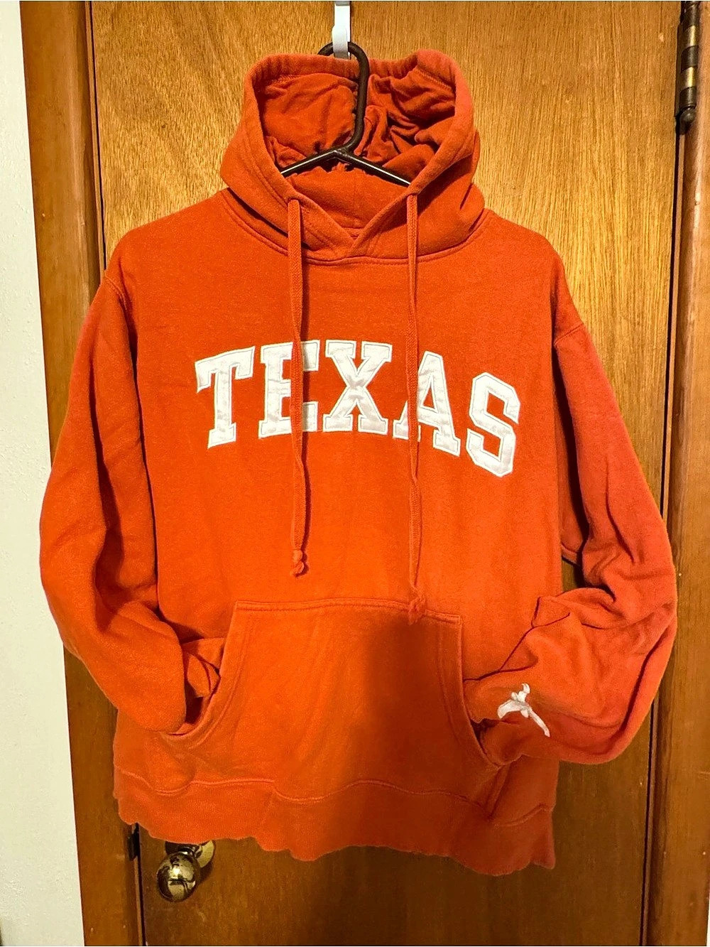 Texas Longhorns Hoodie Orange Size Small